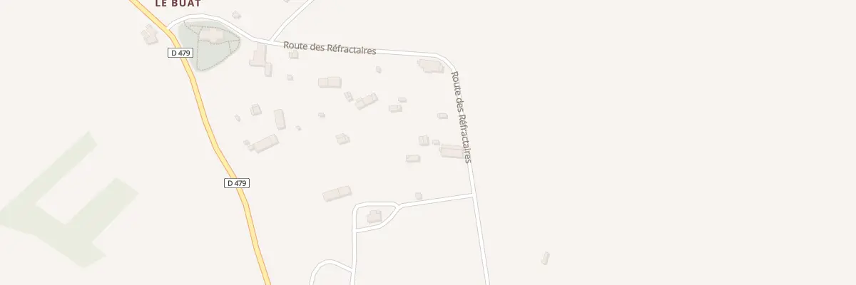 Plan du 8 Rte des Refractaires Isigny Le à Isigny-le-Buat