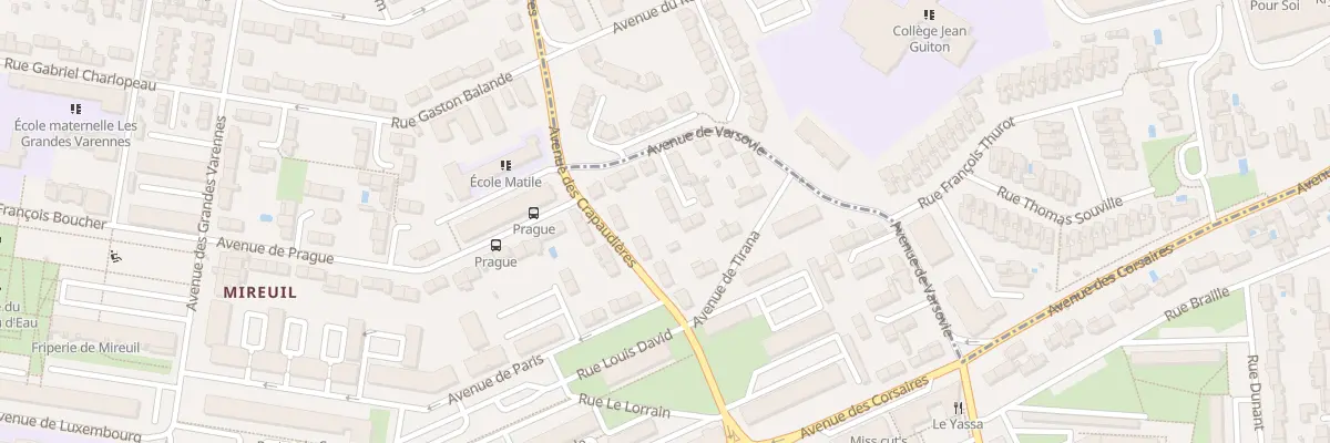 Plan du 8 Rue Vincent Van Gogh à La Rochelle