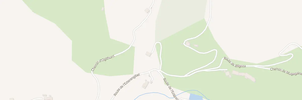 Plan du 9 Bilgozako Bidea à Estérençuby