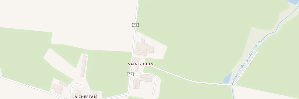 Plan du 5257 Saint Jouin à La Chapelle-Glain