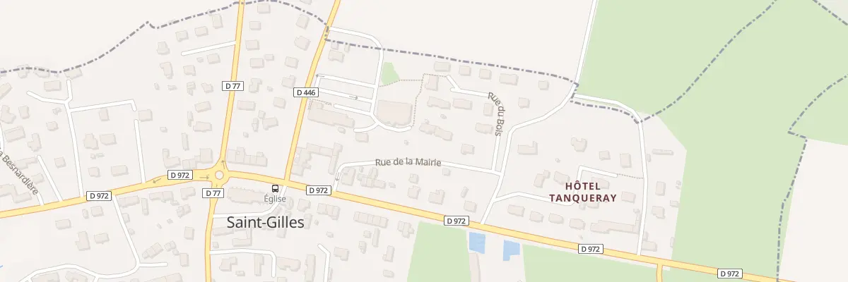 Plan du 3 Rue de la Mairie à Saint-Gilles