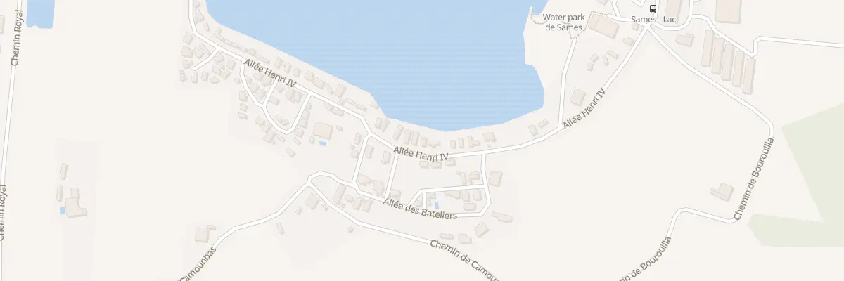 Plan du 7986 Moura à Sames