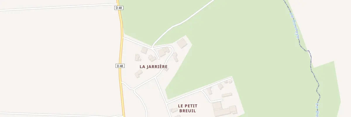 Plan du 4 La Jarrière aux Pineaux