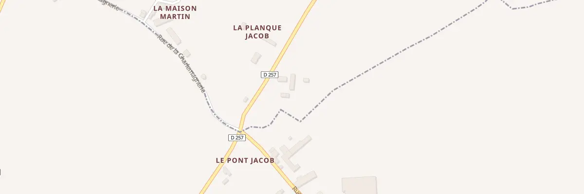 Plan du 5016 Le Carrefour Jacob au Mesnil-Véneron