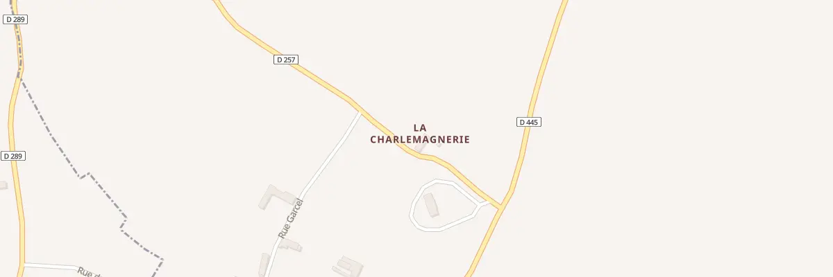 Plan du 5018 La Charlemagnerie au Mesnil-Véneron