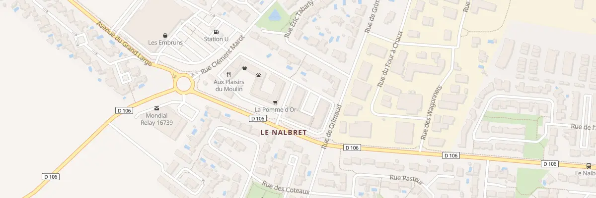 Plan du 1 Rue Florence Arthaud à Nieul-sur-Mer