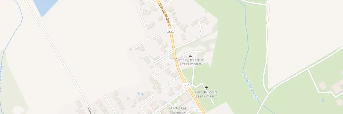 Plan du 17 Rue de la Gare à Bournezeau