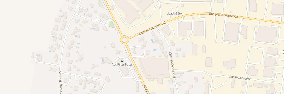 Plan du 30 Rte de la Roche sur Yon à Luçon