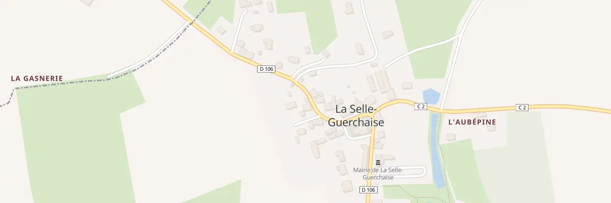 Plan du 3 Rue Saint Martin à La Selle-Guerchaise