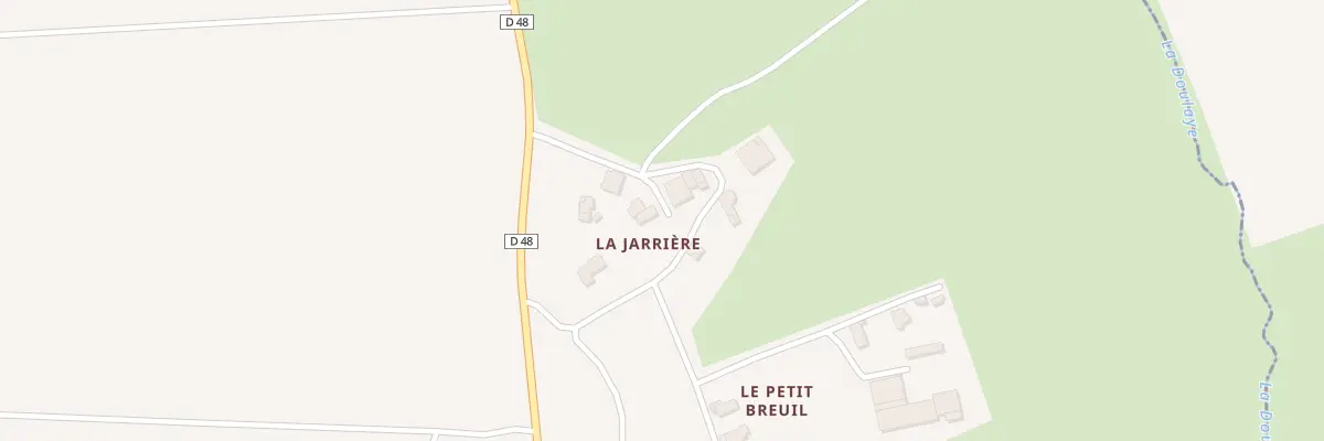 Plan du 3 La Jarrière aux Pineaux
