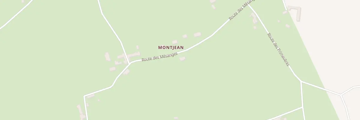 Plan de Rte des Mesanges - Montmartin à Carentan-les-Marais
