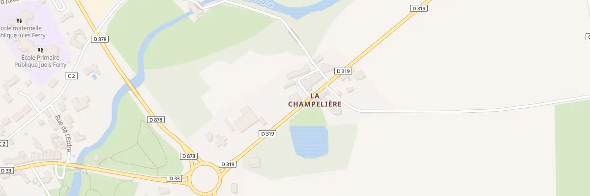 Plan du 5 Rue de la Champelière à Vallons-de-l’Erdre