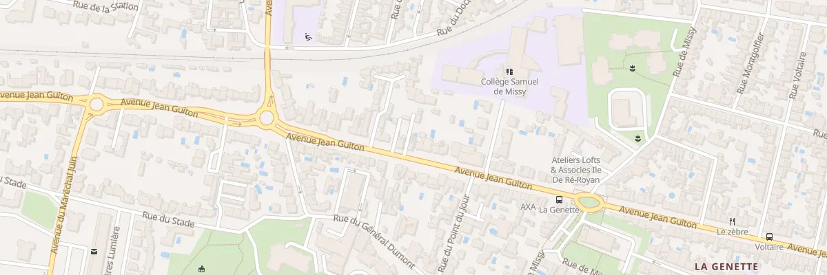 Plan du 152 Av Jean Guiton à La Rochelle