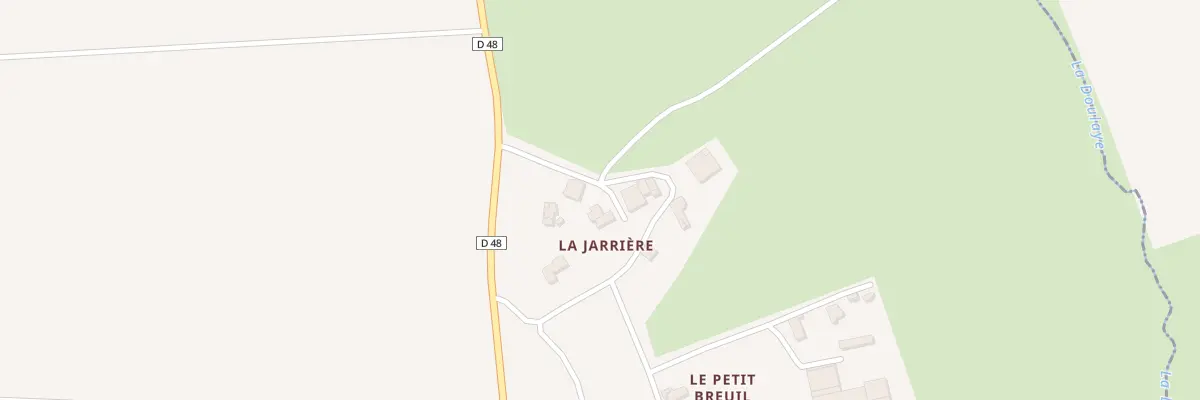 Plan du 9 La Jarrière aux Pineaux