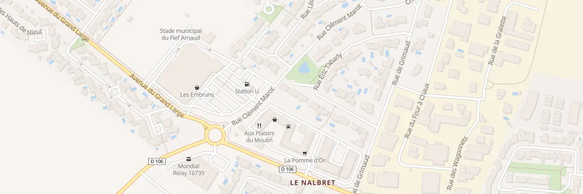 Plan du 20 Rue Eric Tabarly à Nieul-sur-Mer