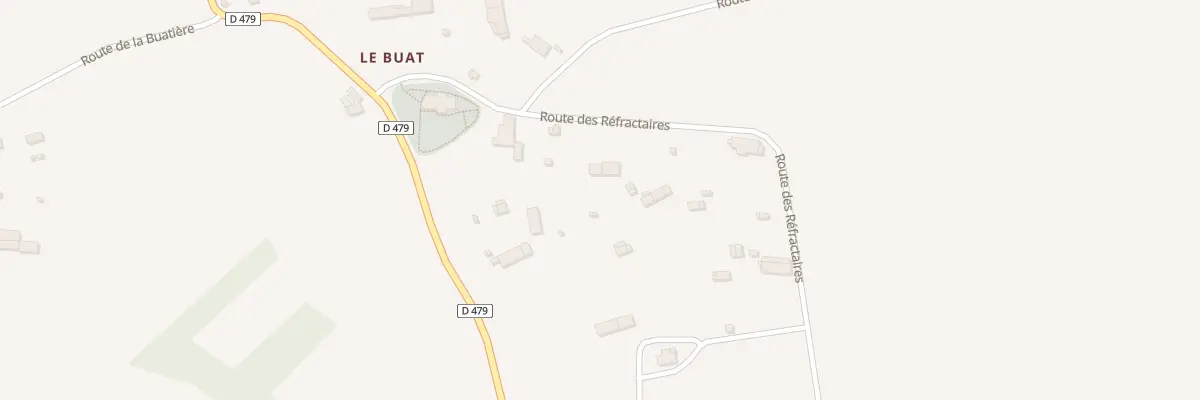Plan du 6 Rte des Refractaires Isigny Le à Isigny-le-Buat