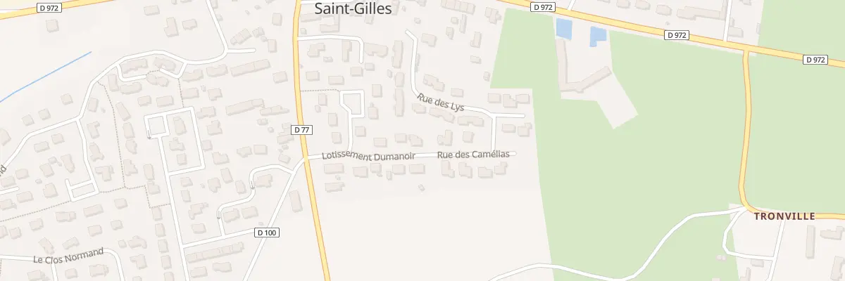 Plan du 7 Lot Dumanoir à Saint-Gilles