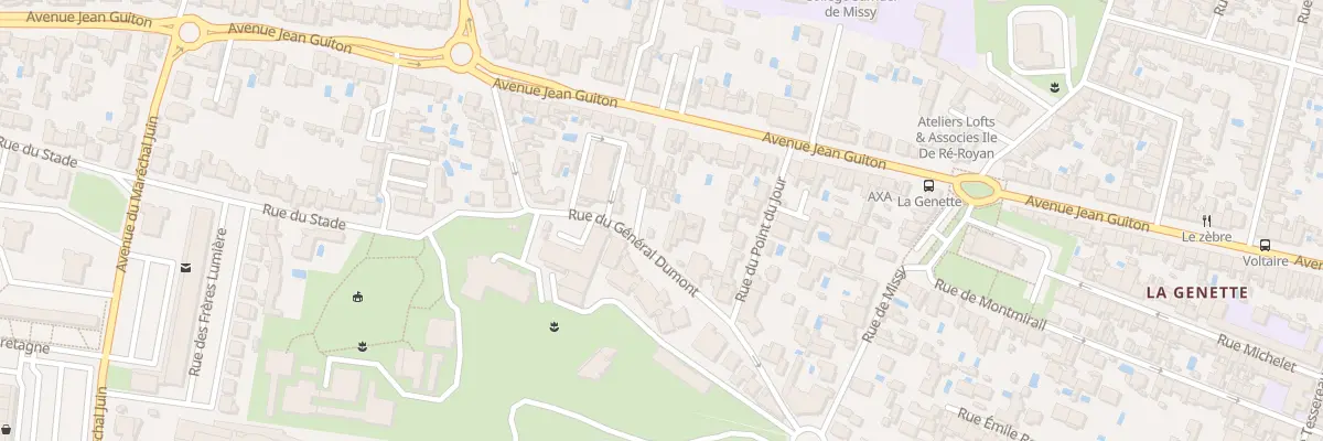 Plan du 18 Rue du Gen Dumont à La Rochelle