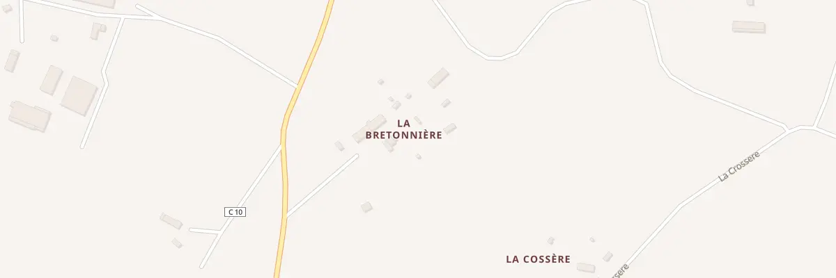 Plan du 5008 La Bretonniere aux Loges-sur-Brécey