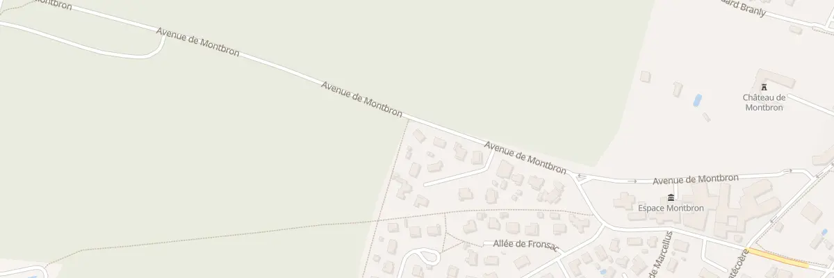Plan du 507 Av de Montbron à Biscarrosse