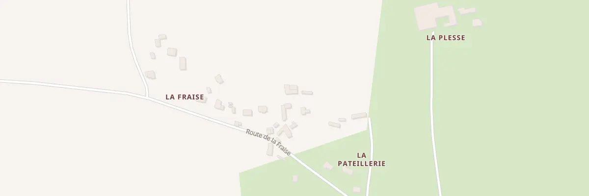 Plan du 5071 La Fraise à Availles-sur-Seiche