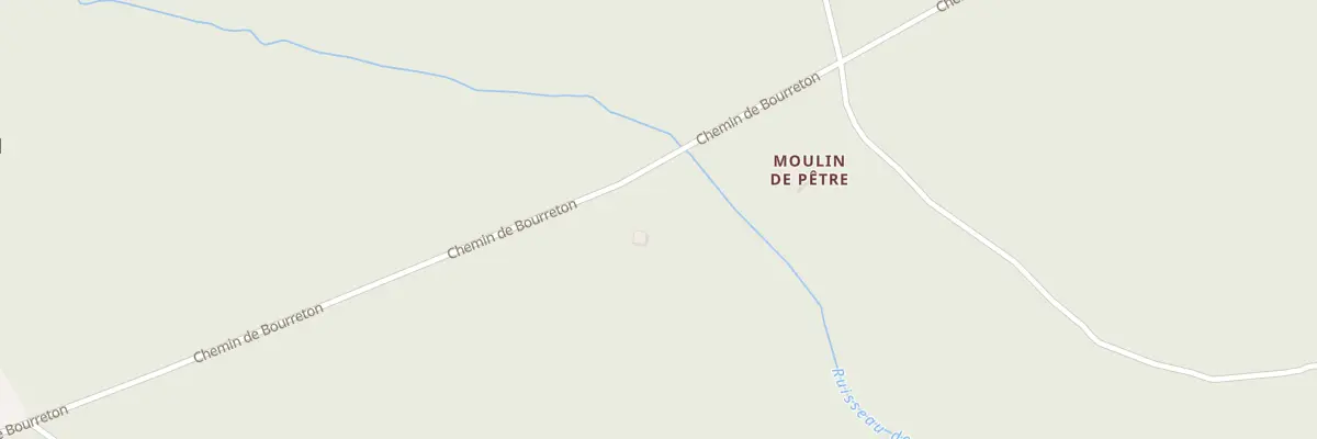Plan du 118A Moulin de Pêtre à Mézos