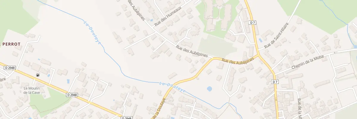 Plan du 13 Rue des Aubépines à Bournezeau