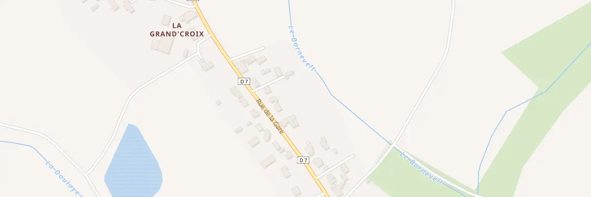 Plan du 32 Rue de la Gare à Bournezeau