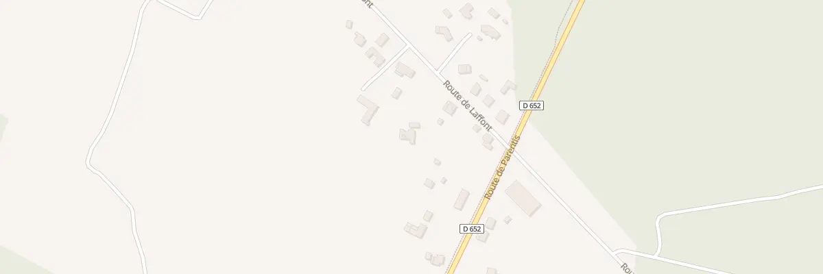 Plan du 141 Rte de Laffont à Sainte-Eulalie-en-Born