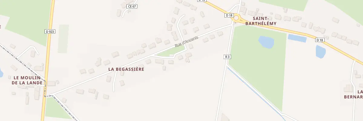 Plan du 11 Rue d’Ancenis à Pouillé-les-Côteaux