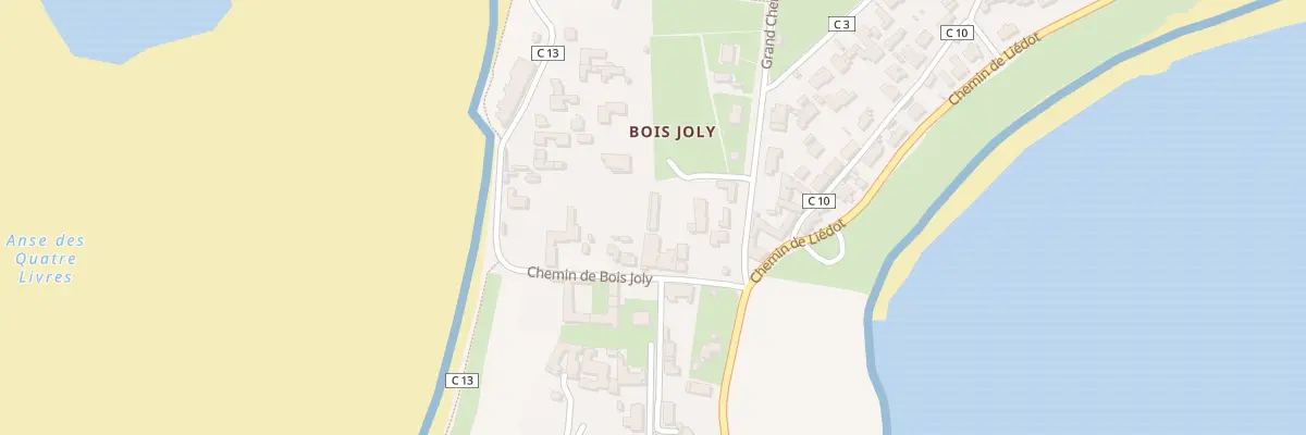 Plan du 4 Bois Joly à Île-d’Aix