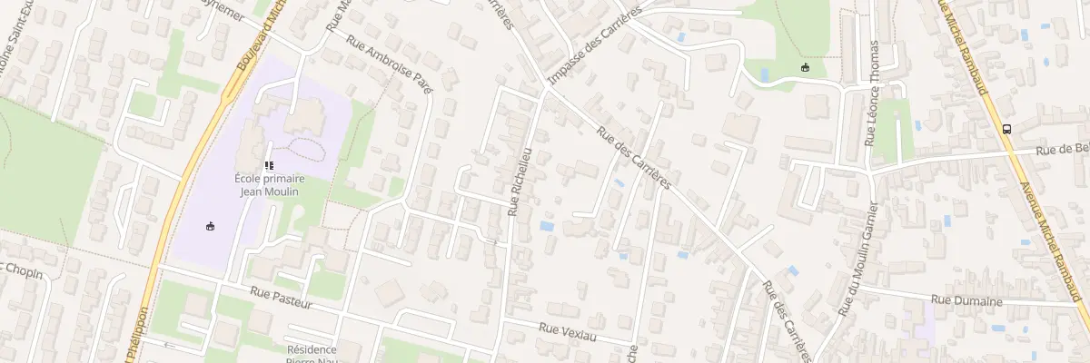 Plan du 52 Rue richelieu à Luçon