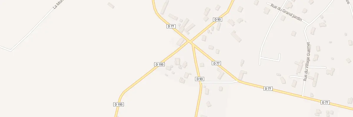 Plan du 5075B La Croix Genest à Saint-Martin-de-Bonfossé