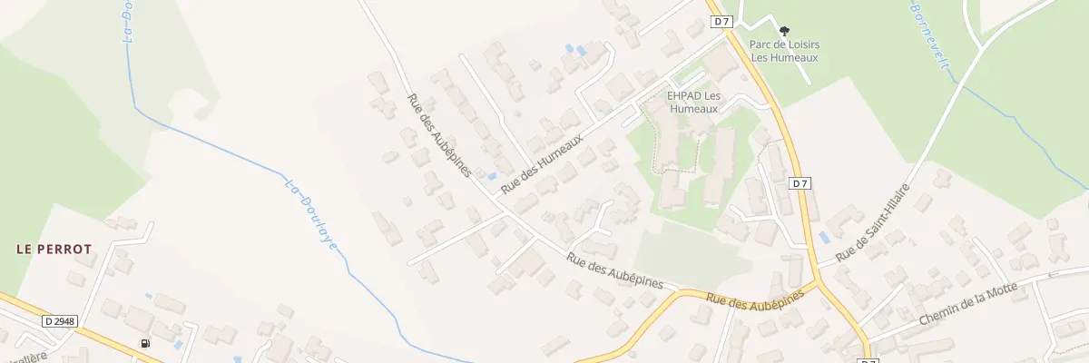 Plan du 4 Rue des Humeaux à Bournezeau