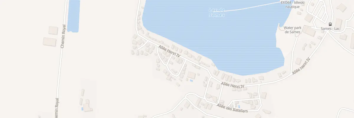 Plan du 8047 Moura à Sames