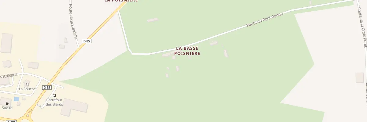 Plan du 19 Rte du Pont Ganne Isigny Le Bu à Isigny-le-Buat
