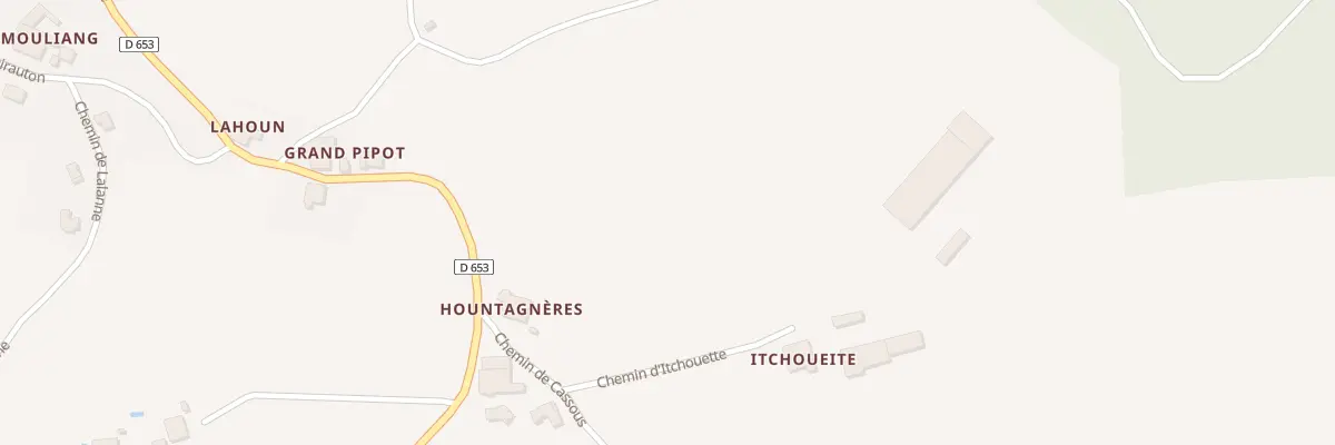 Plan du 29 Che de Cassous à Guiche
