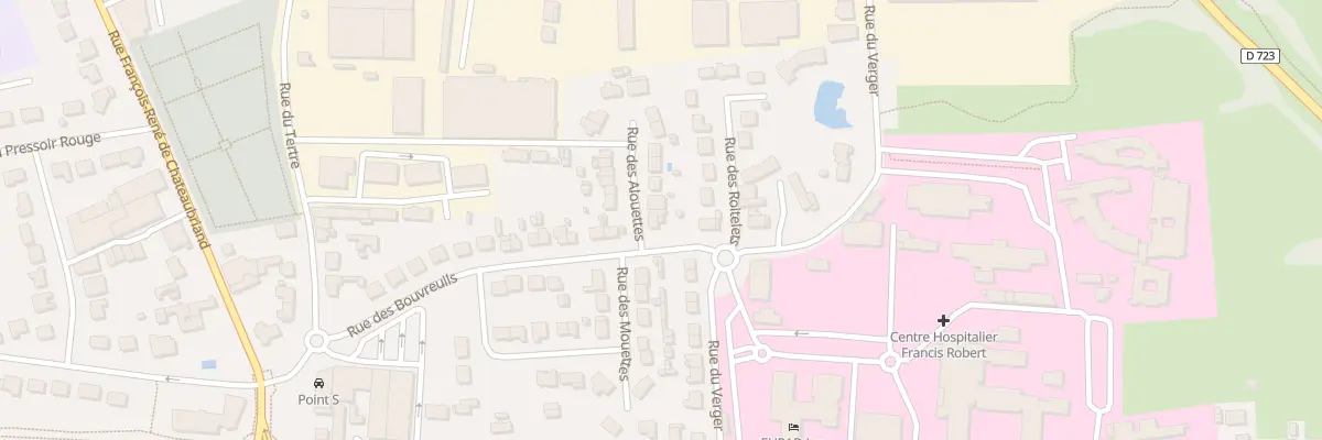 Plan du 20 Rue des Alouettes à Ancenis-Saint-Géréon