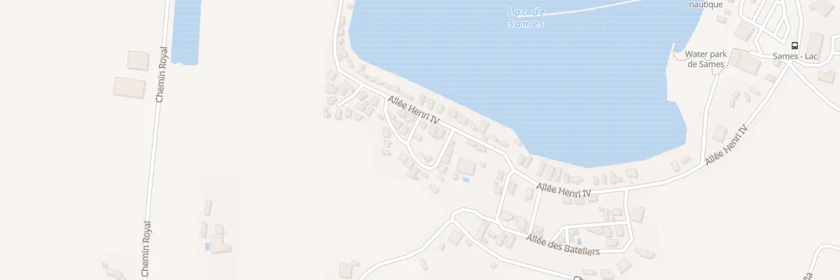 Plan du 8045 Moura à Sames
