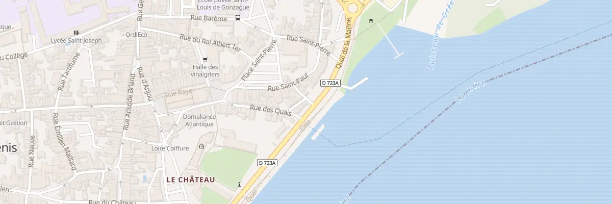 Plan du 122 Quai de la Marine à Ancenis-Saint-Géréon