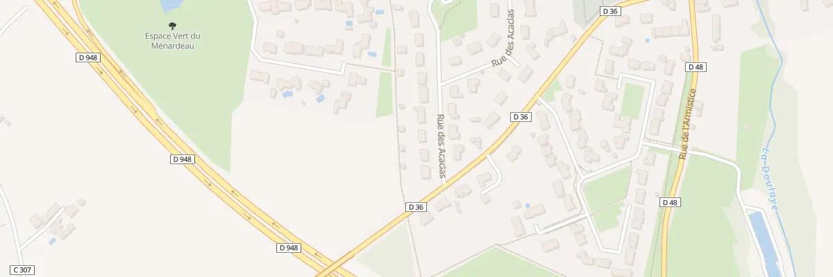 Plan du 5 Rue des Acacias à Bournezeau