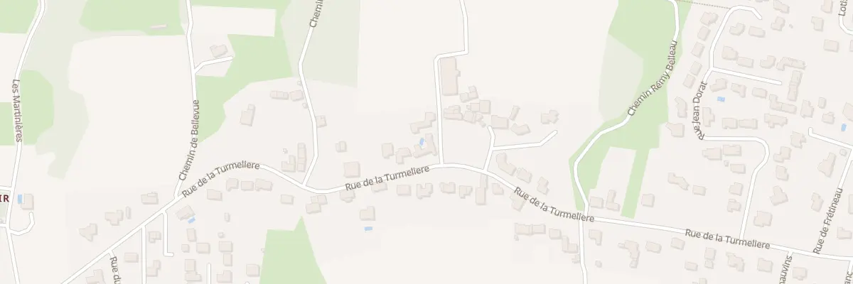 Plan du 640 Rue de la Turmeliere (Lire) à Orée d’Anjou
