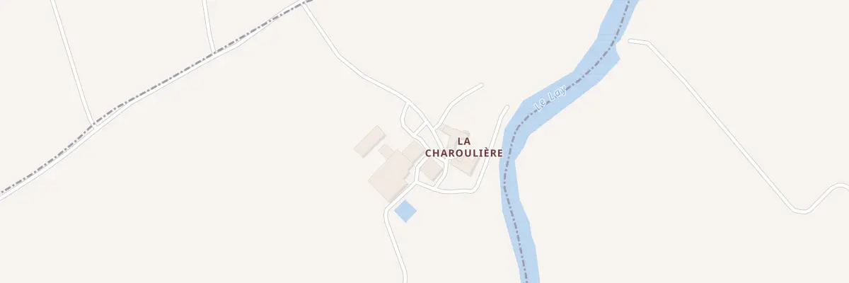Plan du 1 La Charoulière à Bessay