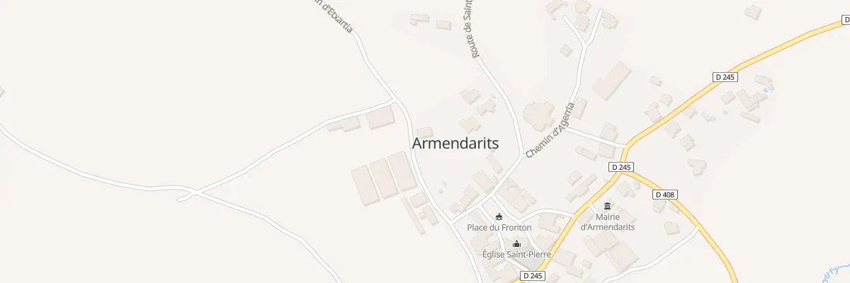 Plan du 5084 Laplace à Armendarits