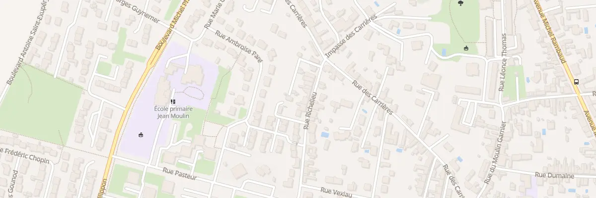 Plan du 35 Rue richelieu à Luçon