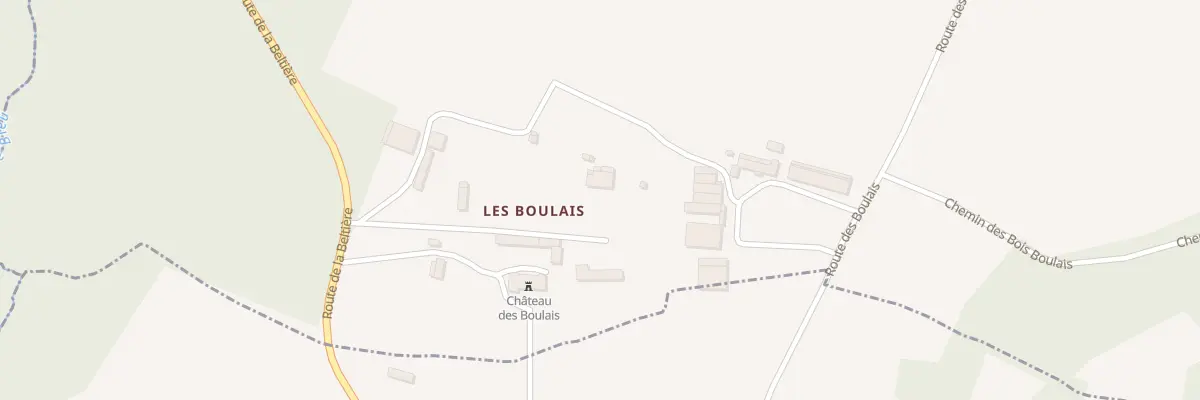 Plan du 5134 Les Boulais à Saint-Martin-le-Bouillant