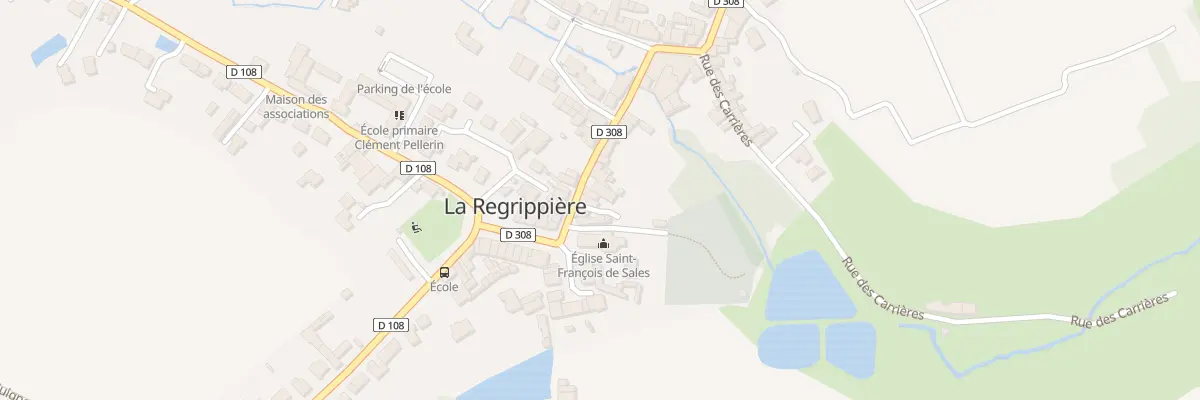 Plan du 4 Rue de bretagne à La Regrippière