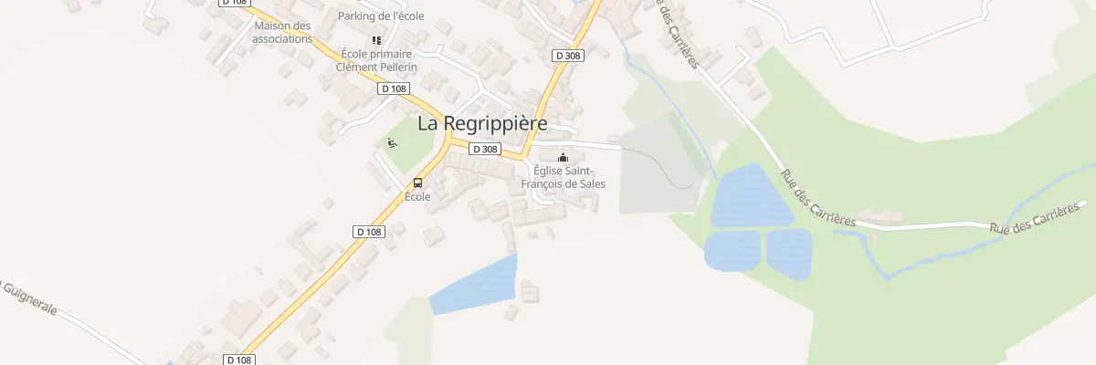 Plan du 7 Pl du Prieuré à La Regrippière