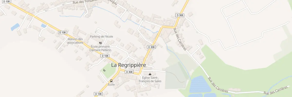 Plan du 11 Rue du vignoble à La Regrippière