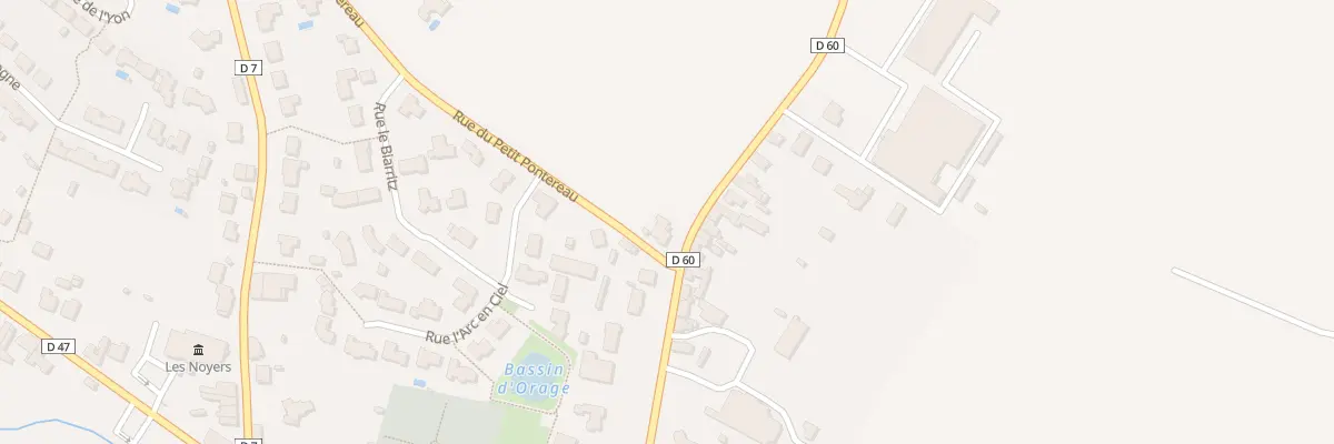 Plan du 231 Rue du petit bourbon à Saint-Martin-des-Noyers